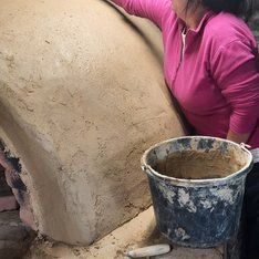 Renovierung Ofen / Sandra Kurz-Schneider