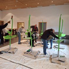 Voller Lackiereinsatz/Rabenstein