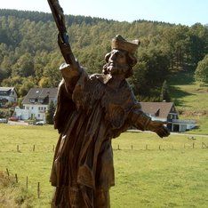 Nepomuk früher Bronze / Sandra Kurz-Schneider