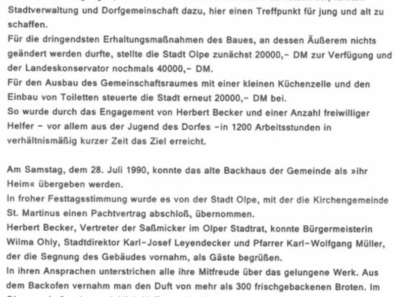 Saßmicker Erinnerungen Teil 3