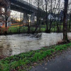 Hochwasser in Saßmicke / S. Kurz-Schneider
